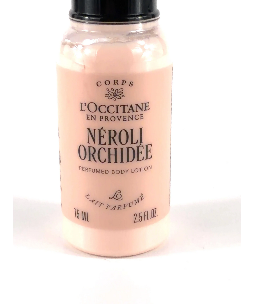 Loccitane Néroli & Orchidée Body Milk, size 75ml — label