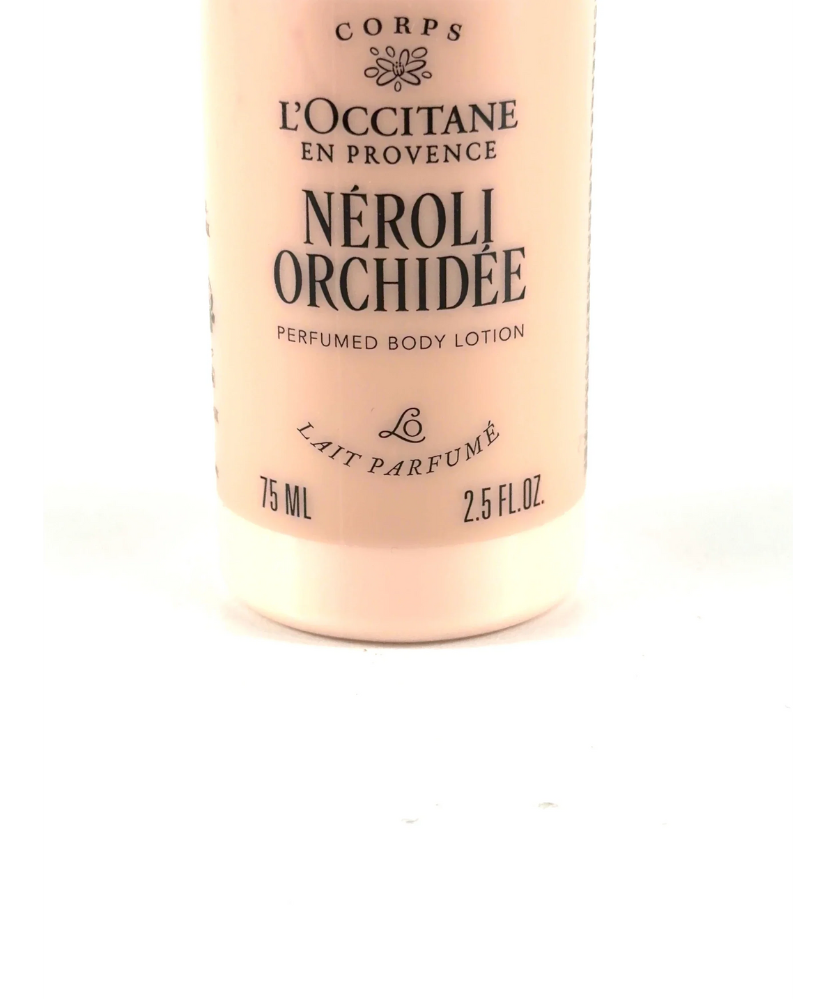 Loccitane Néroli & Orchidée Body Milk, size 75ml — care label