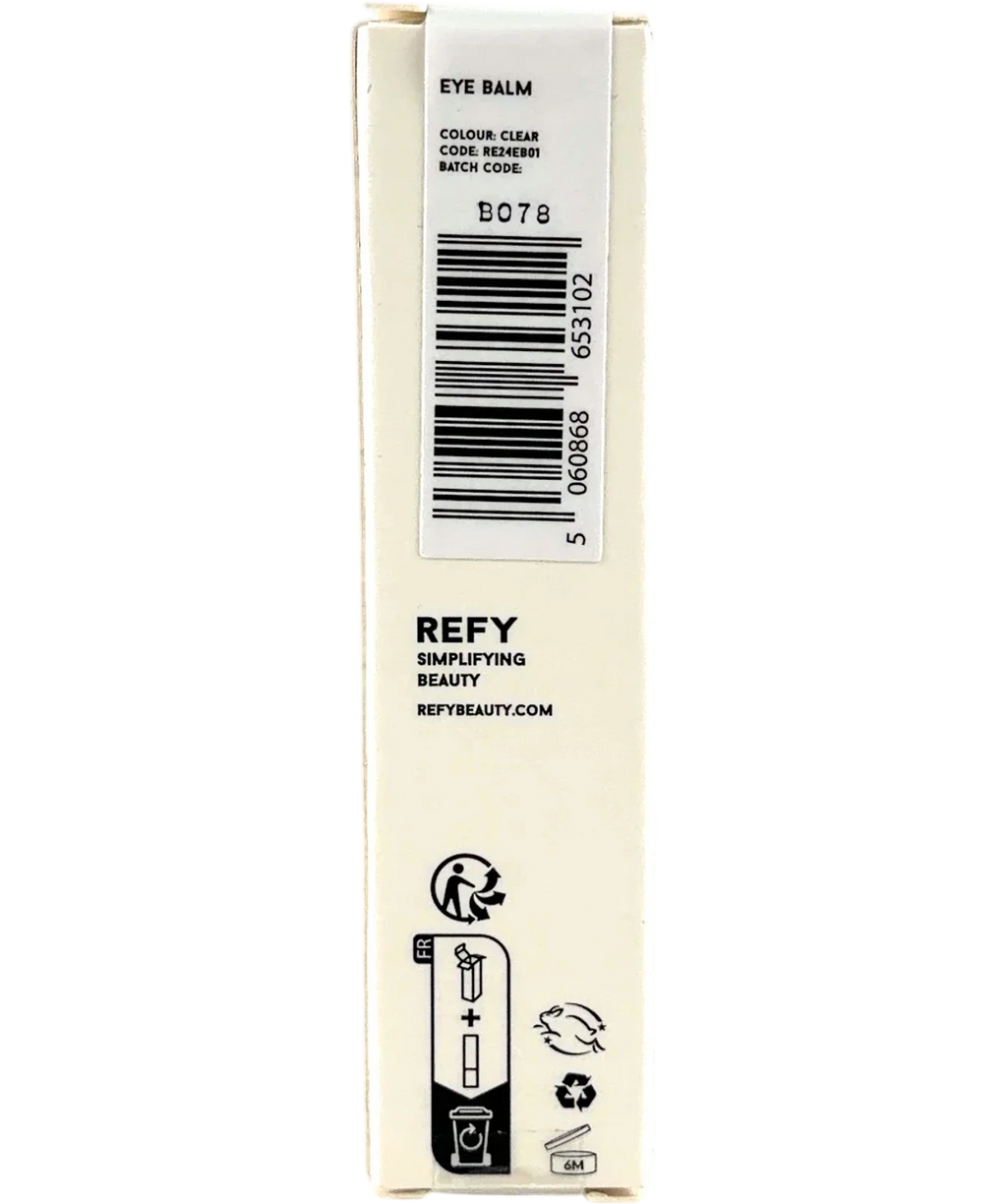 Refy CLEAR EYE BALM, size 4.5g — back