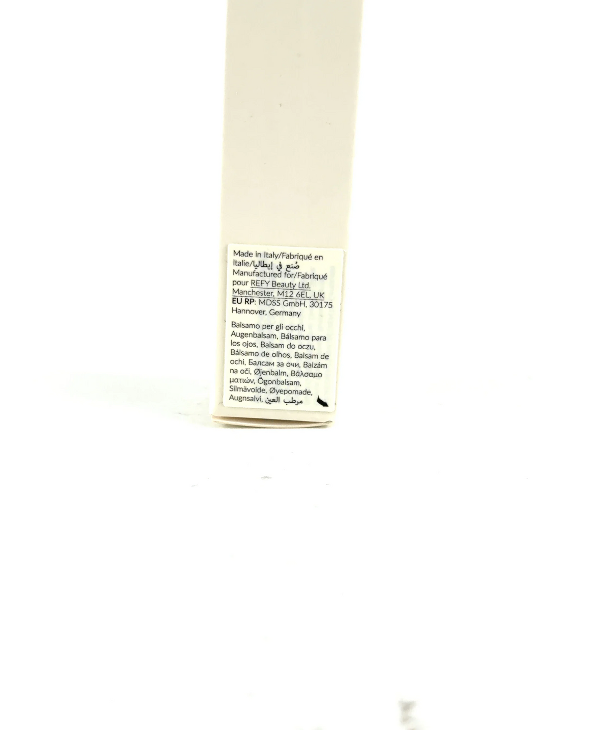 Refy CLEAR EYE BALM, size 4.5g — fabric detail