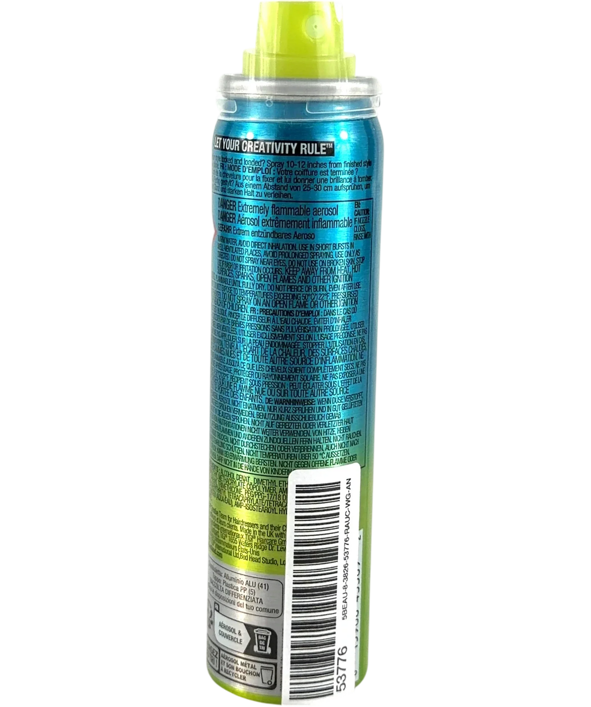 BED HEAD TIGI MASTER PIECE, size 75ml — back