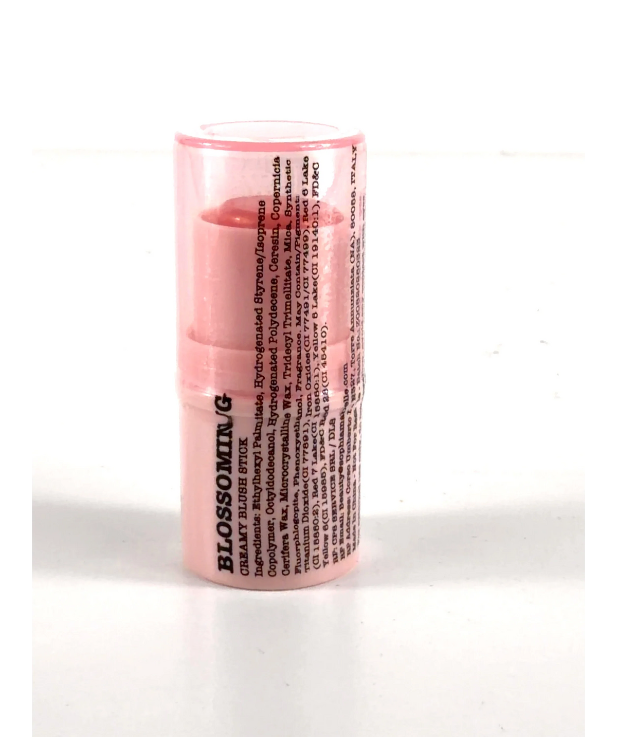 sophia+mabelle BLOSSOMING We're Blushing Creamy Blush Stick, size 5g — fabric detail