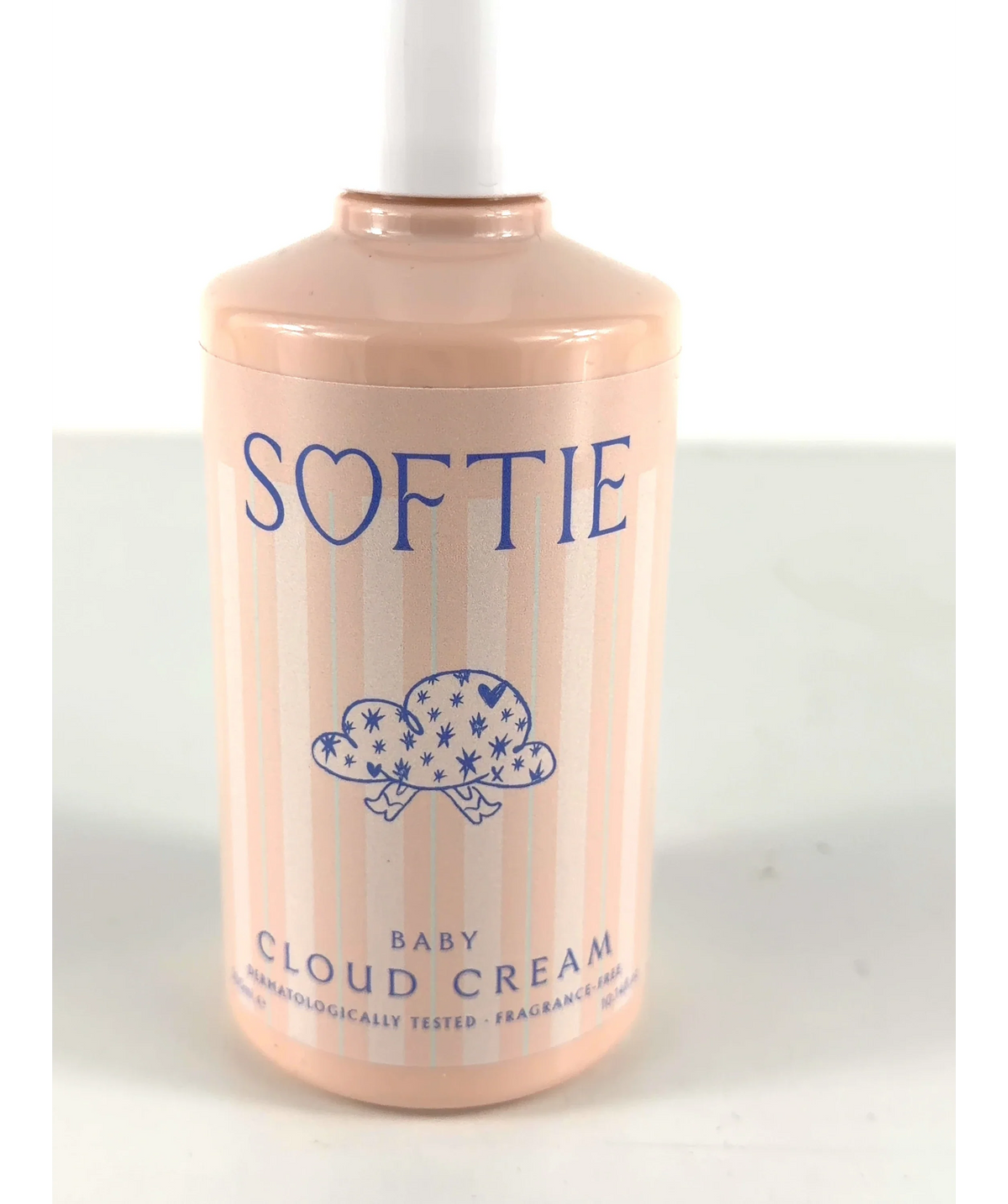 Softie Cloud Cream, size 300ml — label