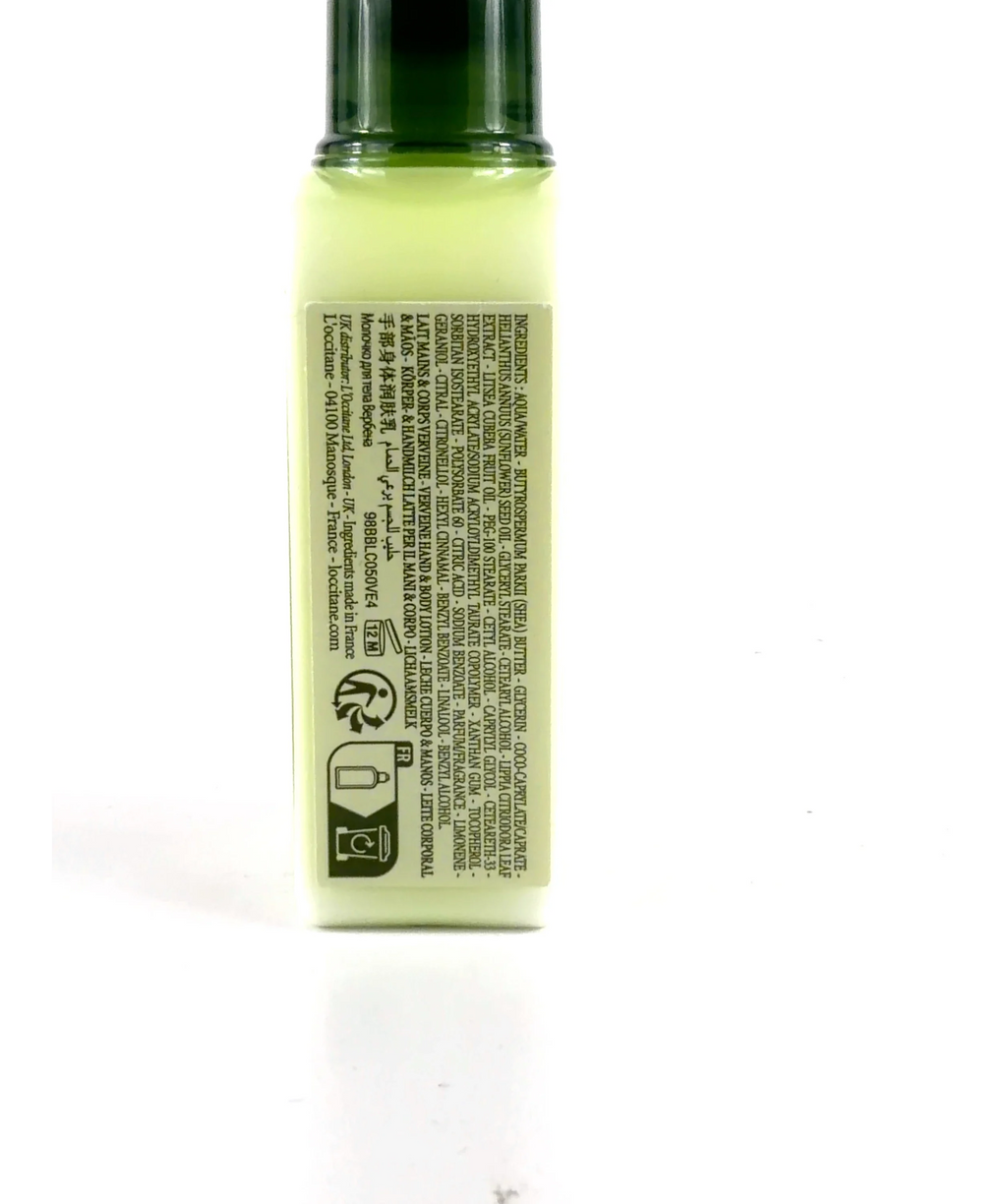 Loccitane Verveine Lait Corps Body Lotion, size 50ml — fabric detail