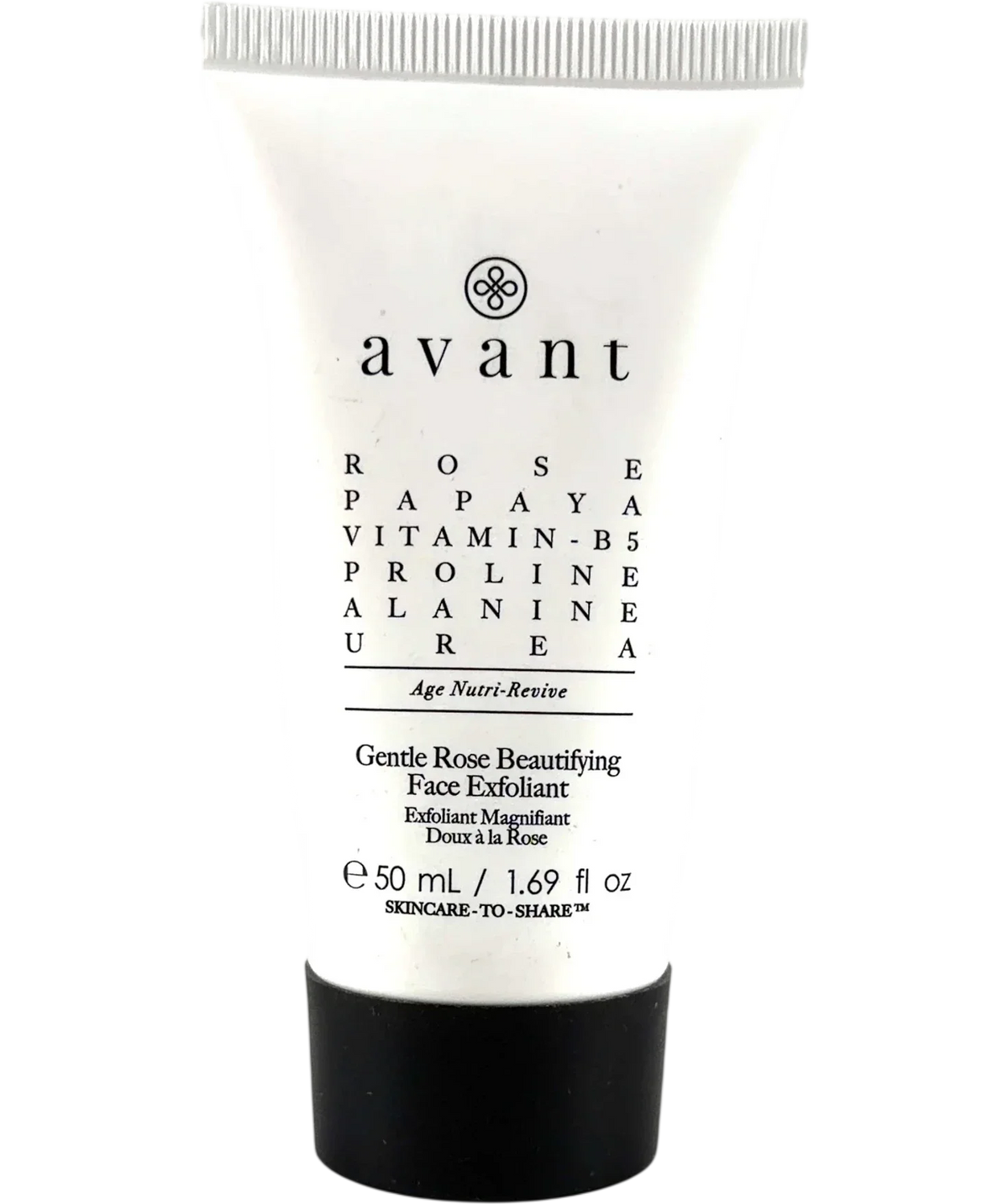 Avant Age Nutri-Revive Gentle Rose Beautifying Face Exfoliant, size 50ml — front