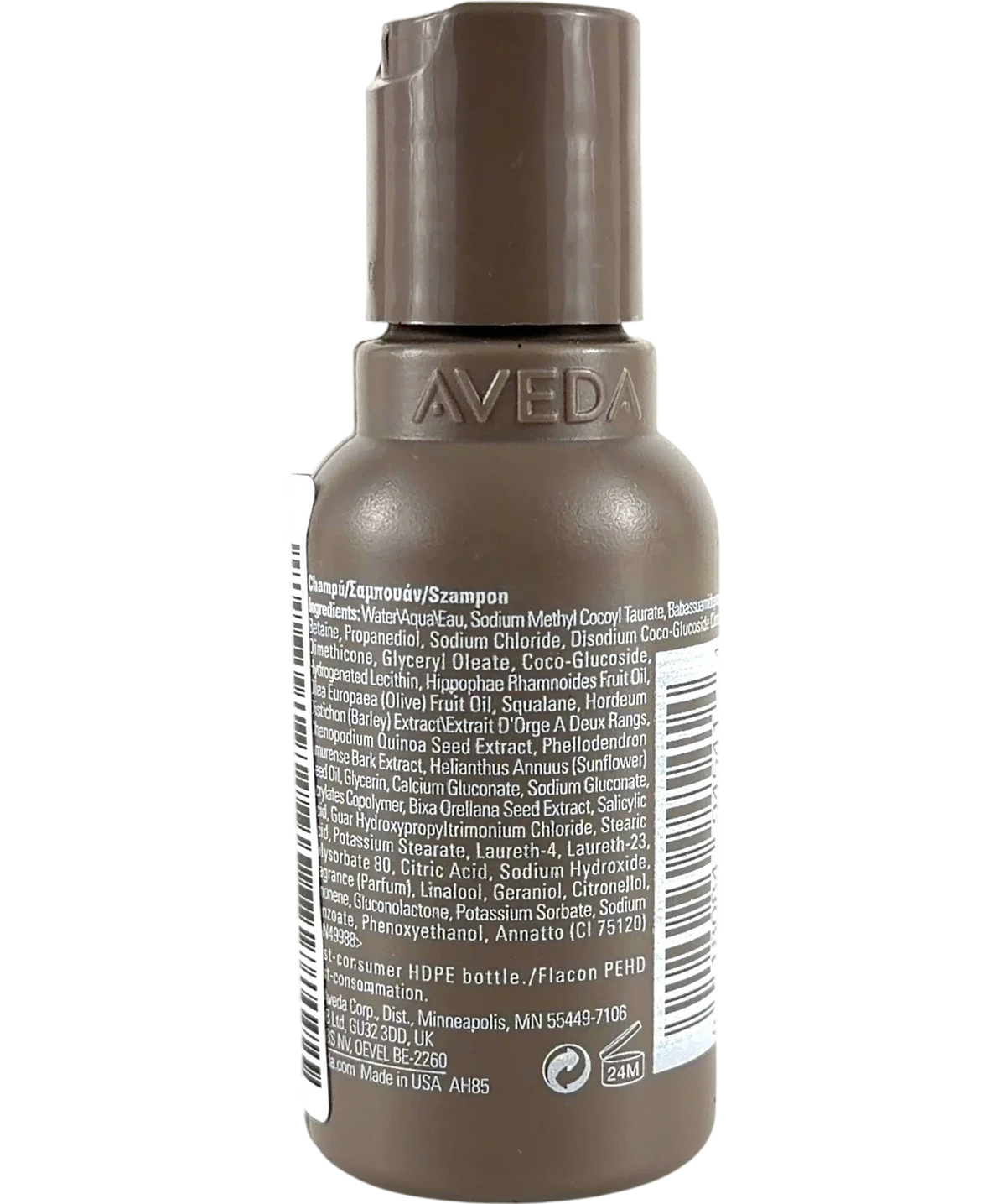 Aveda Damage Remedy Restructuring Shampoo, size 50ml — back