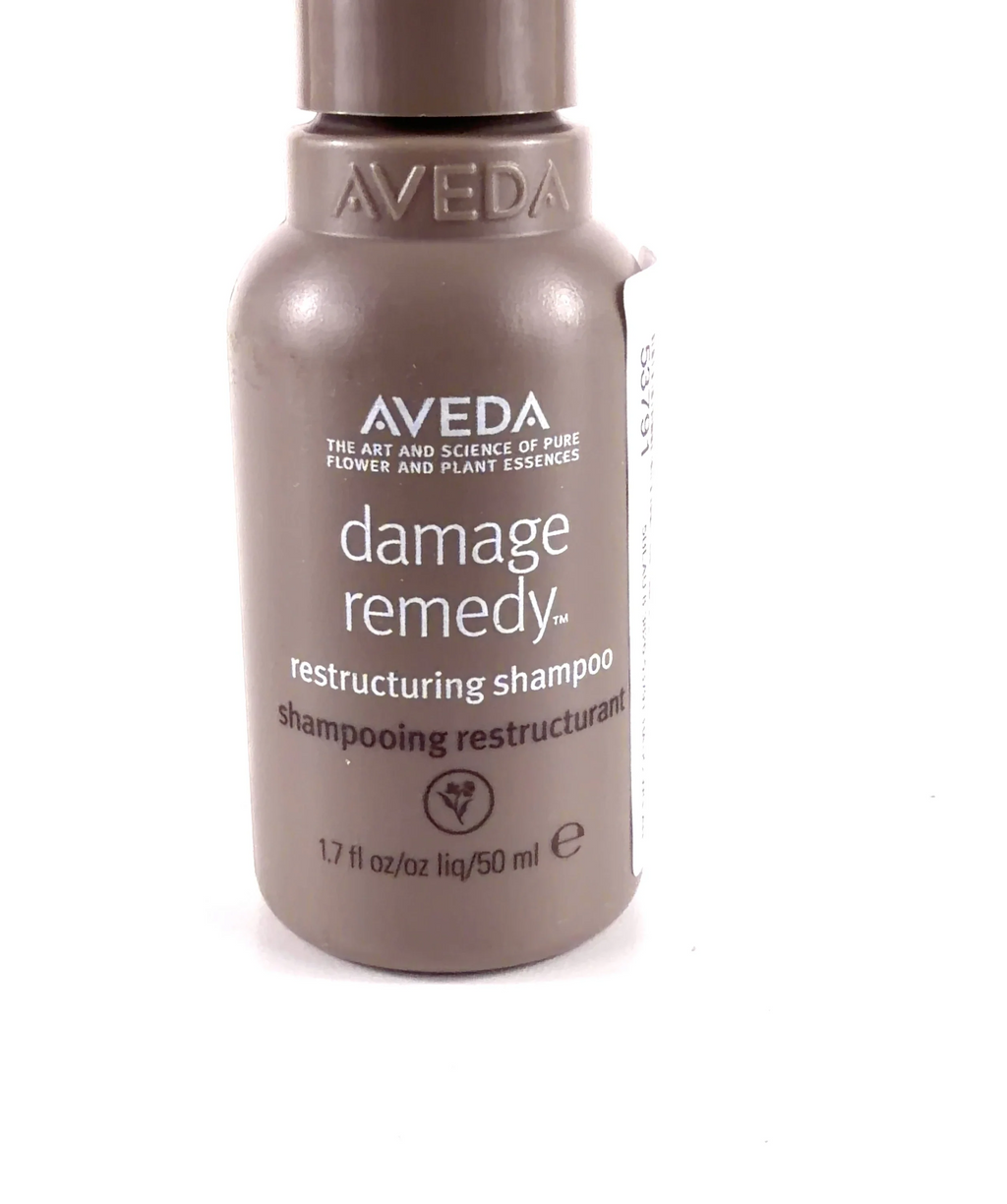 Aveda Damage Remedy Restructuring Shampoo, size 50ml — care label
