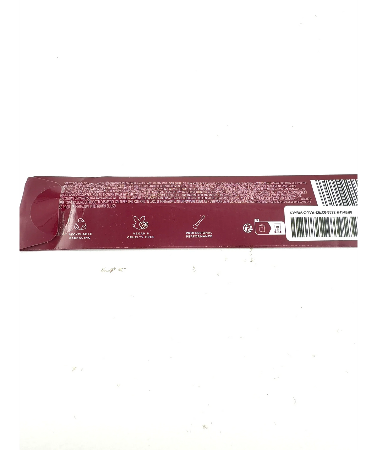 Spectrum A70 Large Domed Shader Brush, size A70 — detail