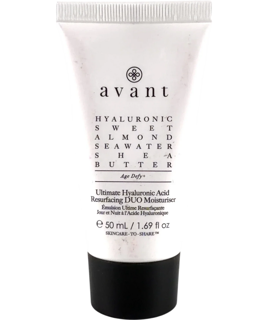 Avant Ultimate Hyaluronic Acid Resurfacing DUO Moisturiser, size 50ml — front