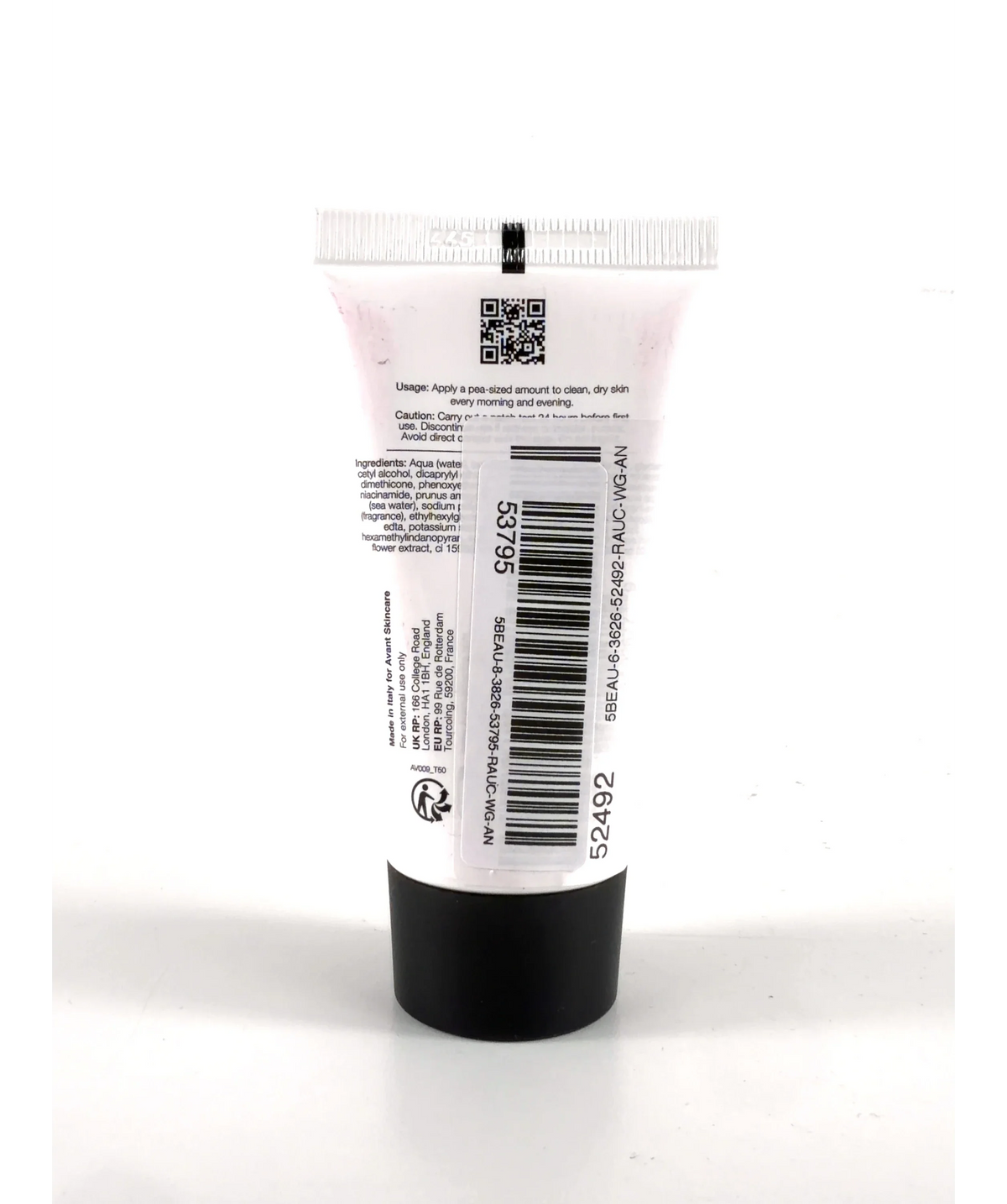 Avant Ultimate Hyaluronic Acid Resurfacing DUO Moisturiser, size 50ml — fabric detail
