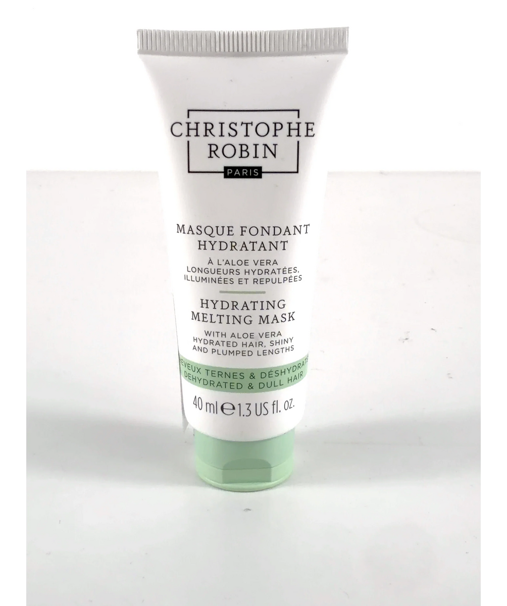 Christophe Robin Hydrating Melting Mask with Aloe Vera, size 40ml — label