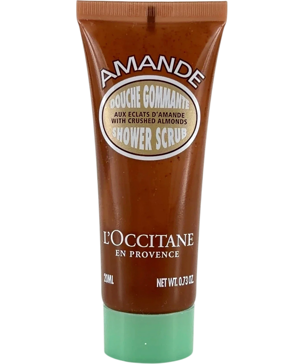 Loccitane Almond Exfoliating Shower Gel, size 20ml — front