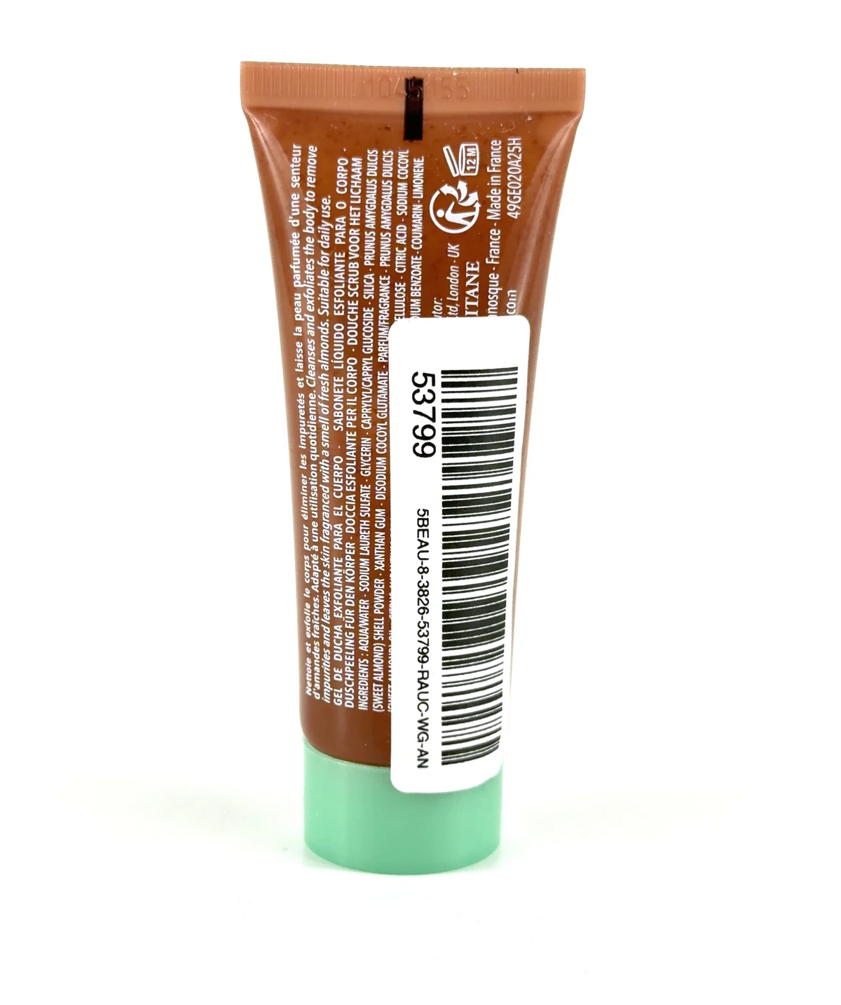 Loccitane Almond Exfoliating Shower Gel, size 20ml — detail