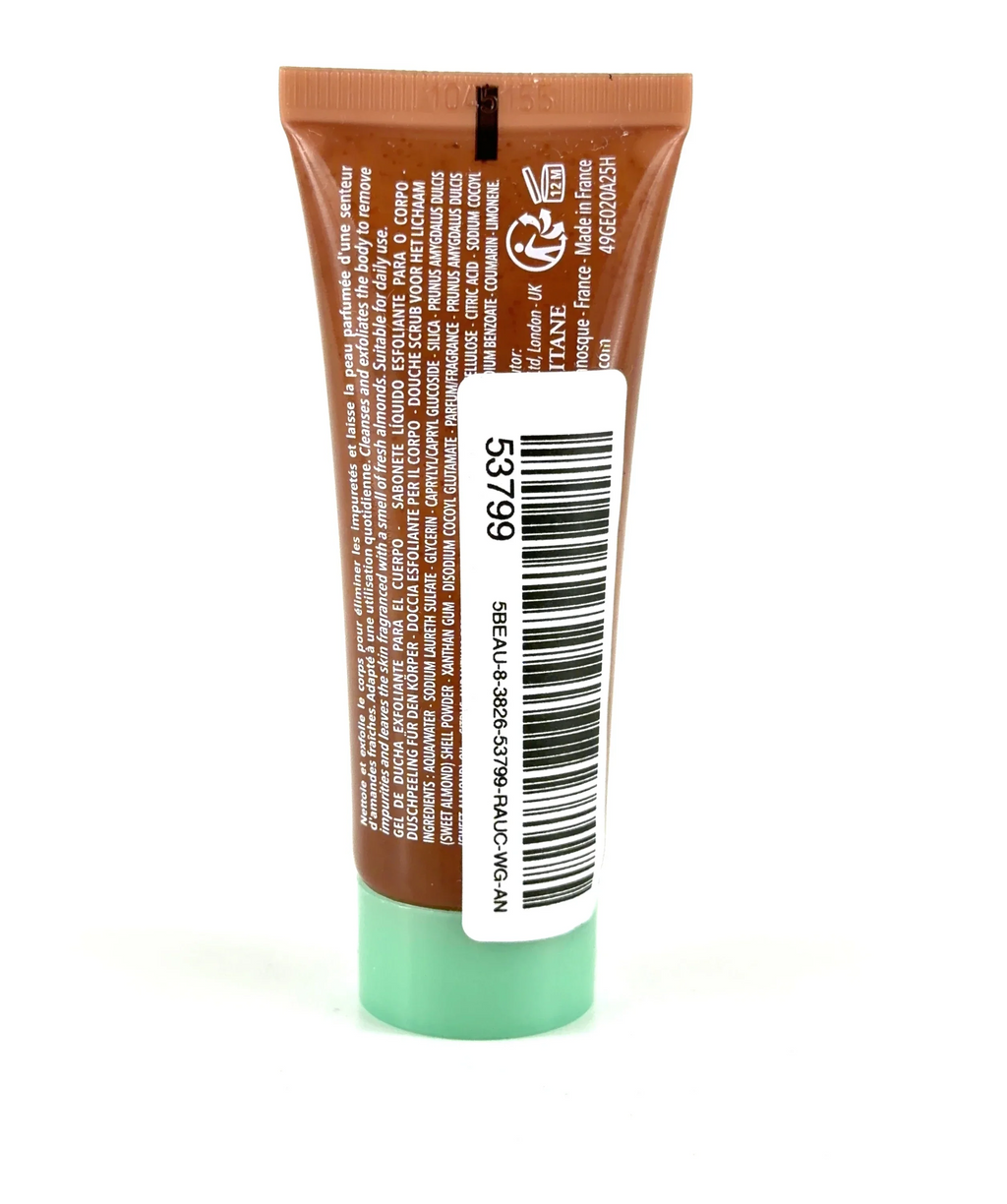Loccitane Almond Exfoliating Shower Gel, size 20ml — fabric detail