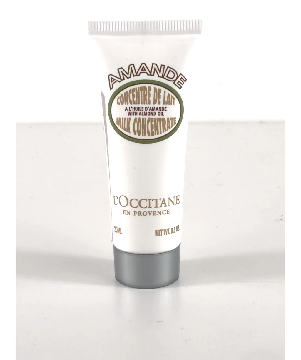 Loccitane MILK CONCENTRATE, size 20ml — label