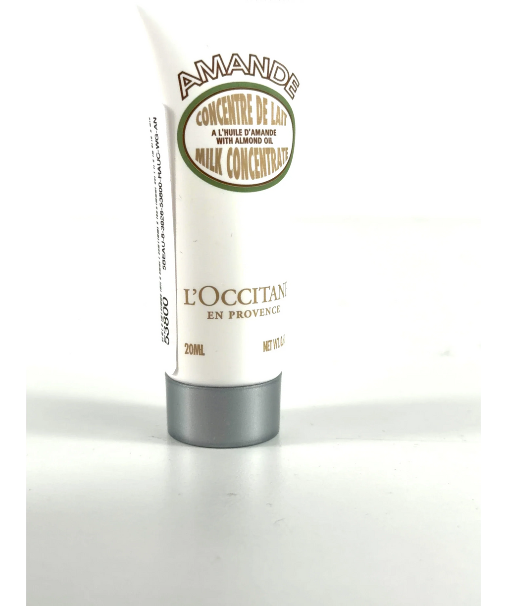 Loccitane MILK CONCENTRATE, size 20ml — care label