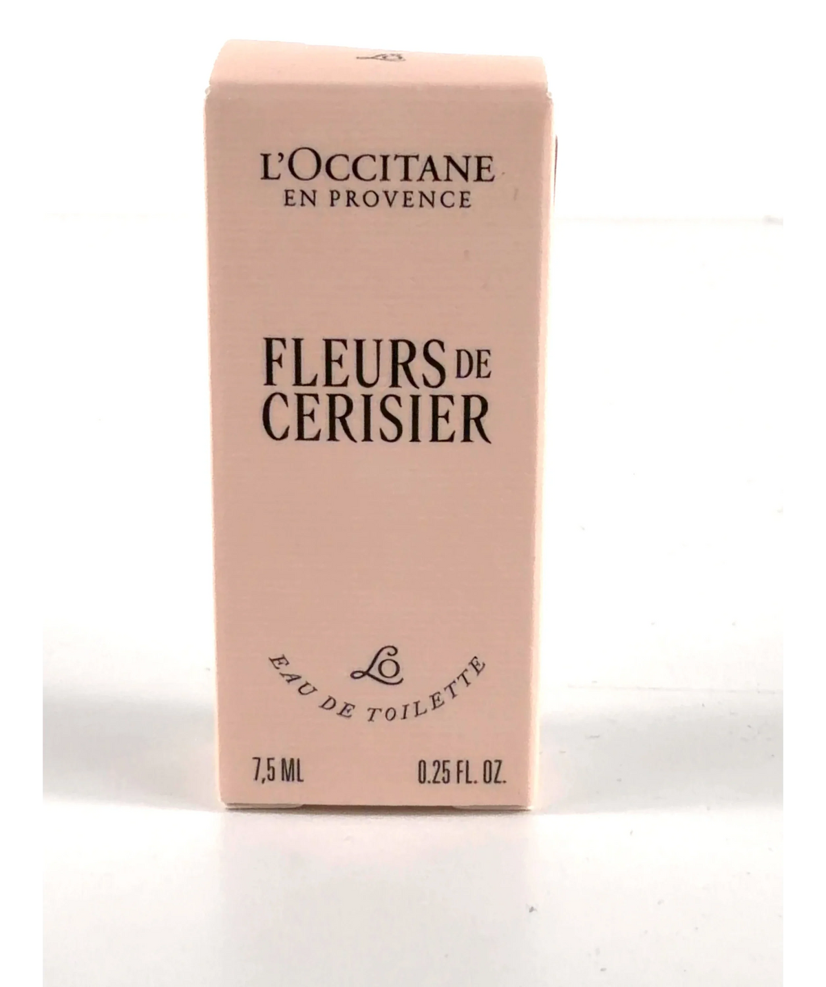 Loccitane FLEURS DE CERISIER, size 7.5ml — care label