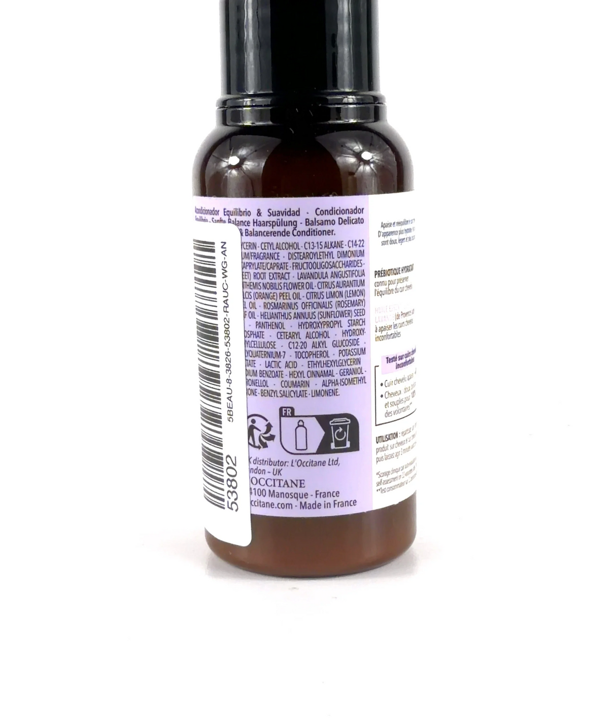 Loccitane Équilibre & Douceur Gentle & Balance, size 75ml — fabric detail