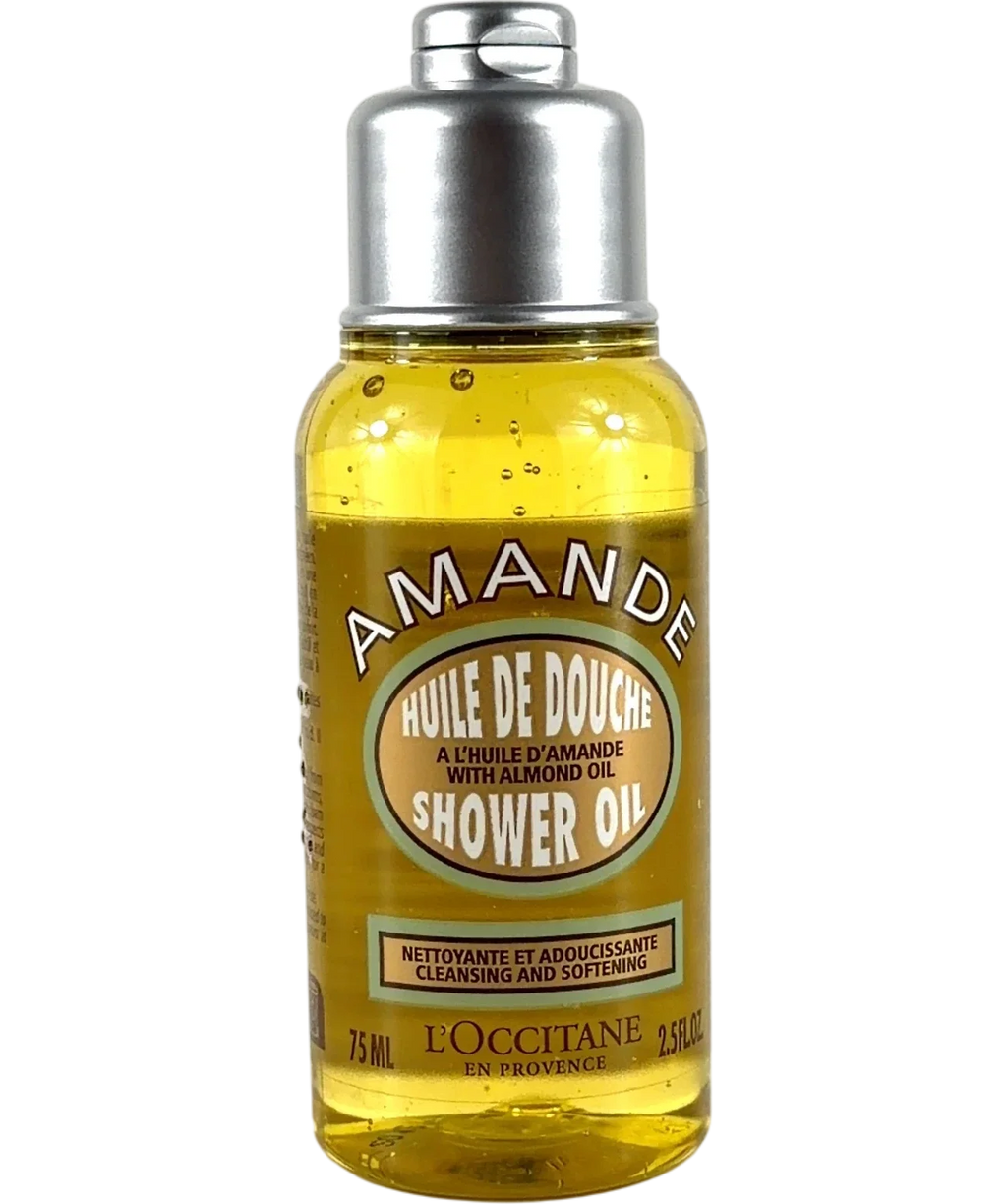 Loccitane AMANDE HUILE DE DOUCHE 



SHOWER OIL, size 75ml — front
