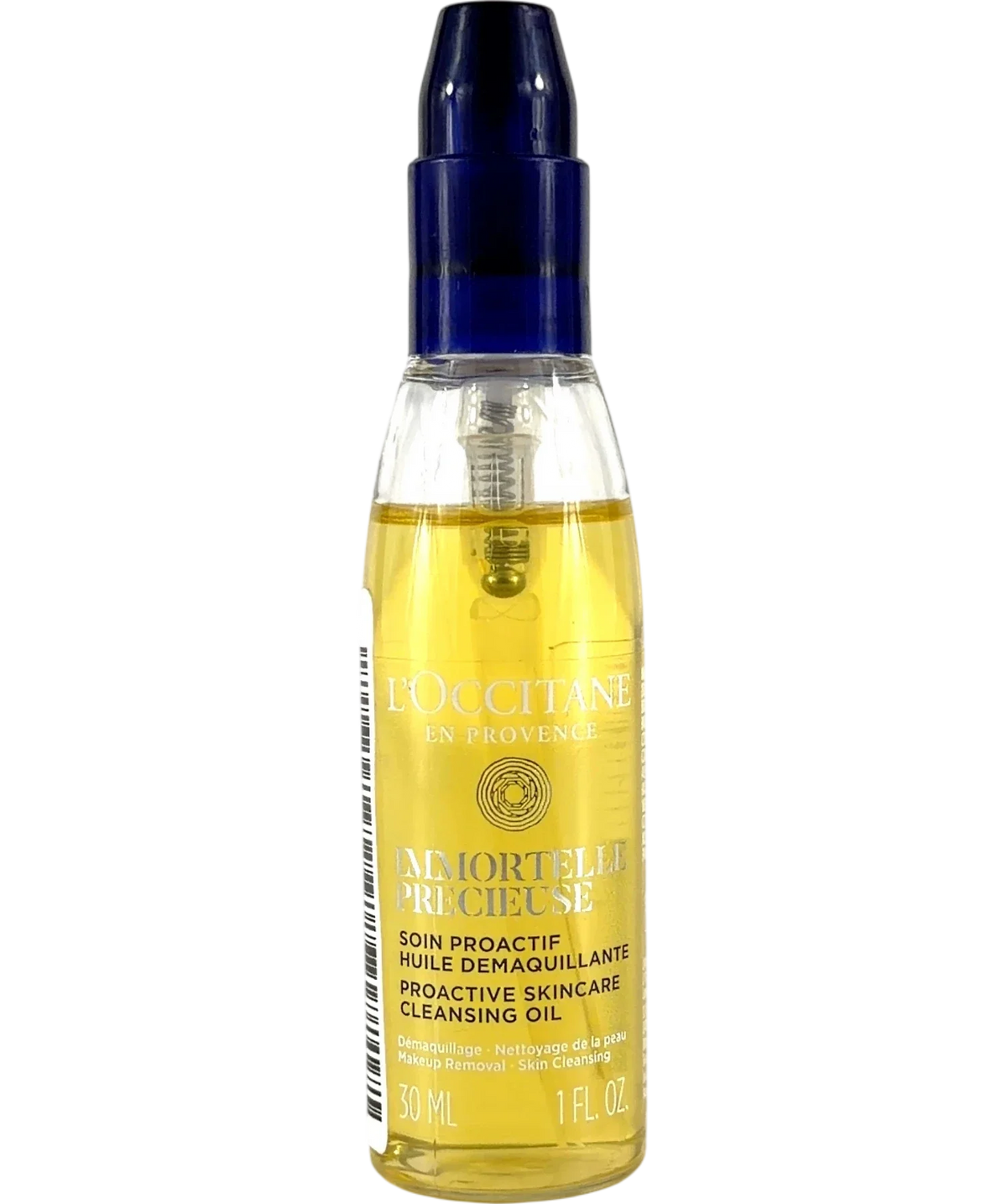 Loccitane Immortelle Precious Cleansing Oil, size 30ml — front