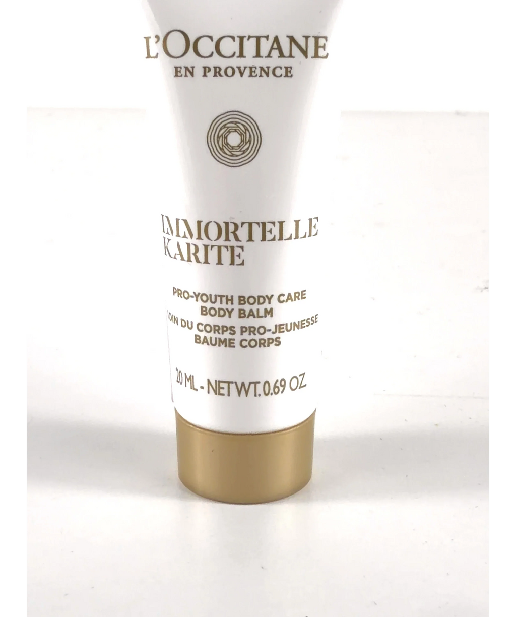 Loccitane IMMORTELLE KARITE, size 20ml — care label
