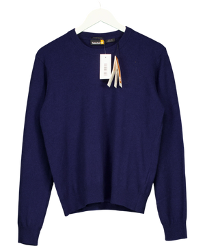 Timberland Merino Blend Crewneck Sweater Blue UK M