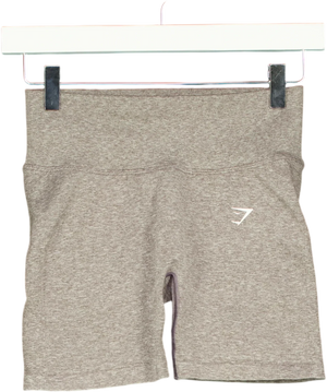 Gymshark Grey And White Shorts UK M