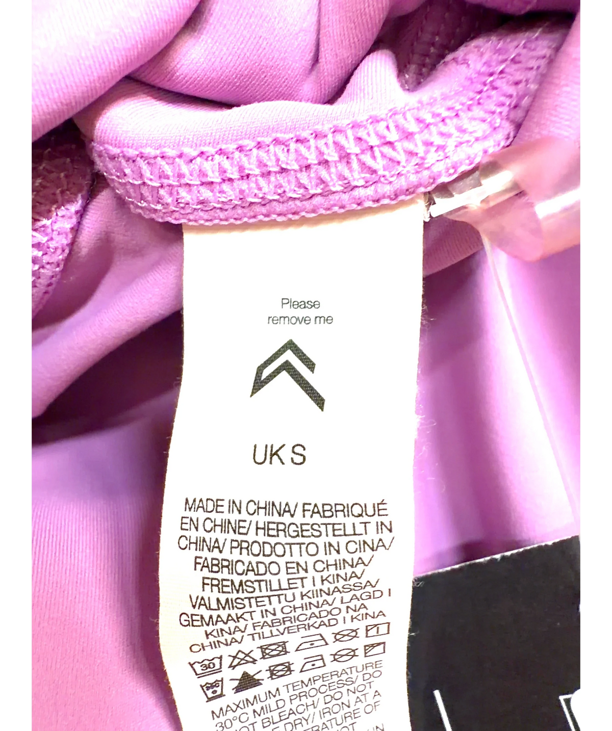 Oner Active pink Colour, size UK S — detail