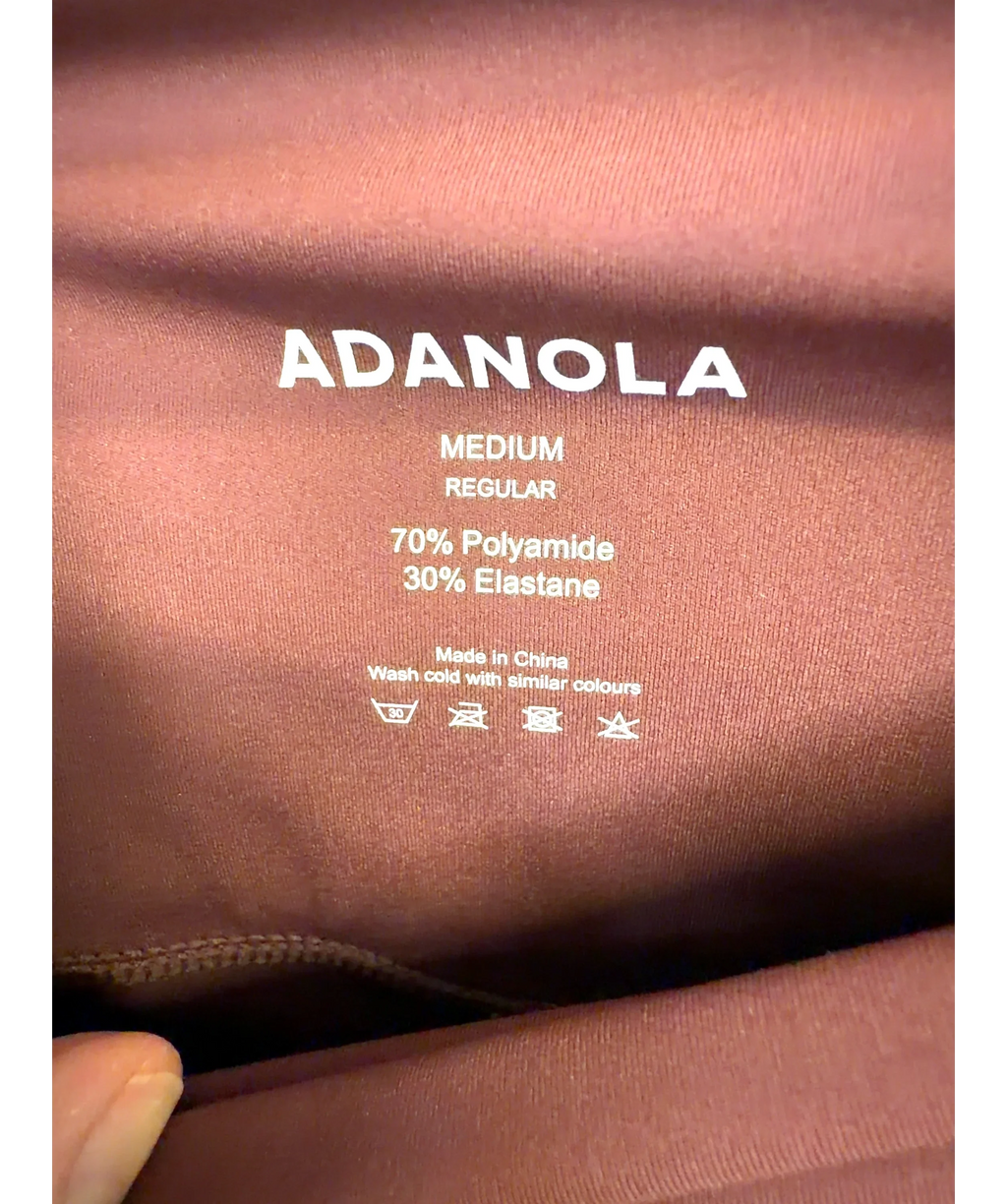 Adanola Brown Colour, size UK M — care label