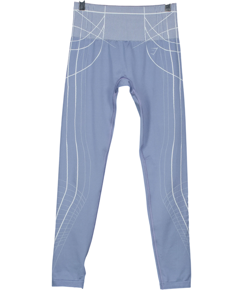 GYMSHARK Blue Colour, size UK S — front
