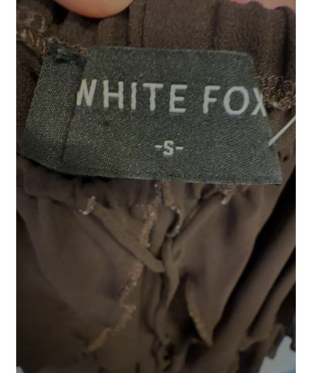 WHITE FOX Brown Colour, size UK S — detail