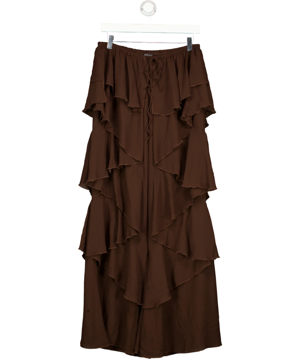 WHITE FOX Brown Colour, size UK S — front