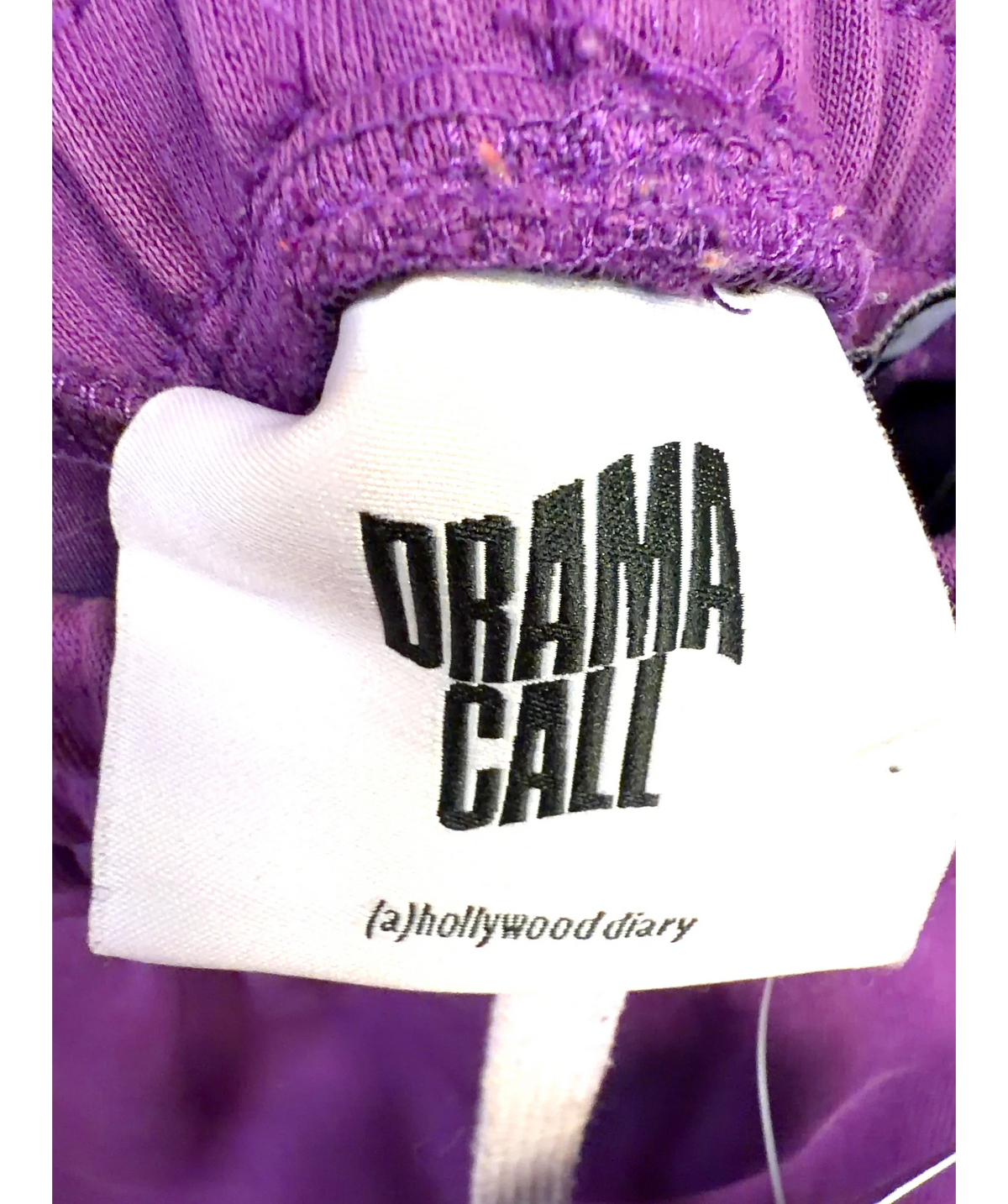 Drama Call Purple Purple Haze Oval Bottoms, size UK XL — detail