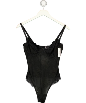 Lounge Sultry Bodysuit Black UK M