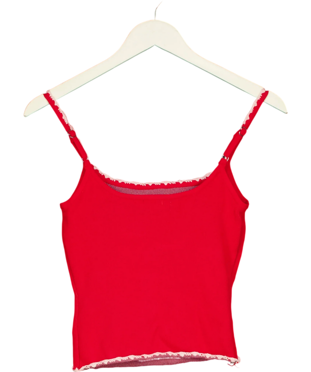 WHITE FOX Red Sol Ibiza, size UK S — back