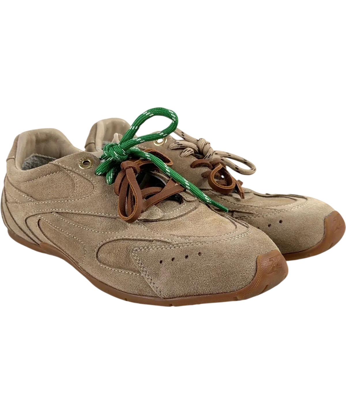 Bronx Beige Myr-aa Low Top Sneaker, size UK 6 EU 39 👠 — front