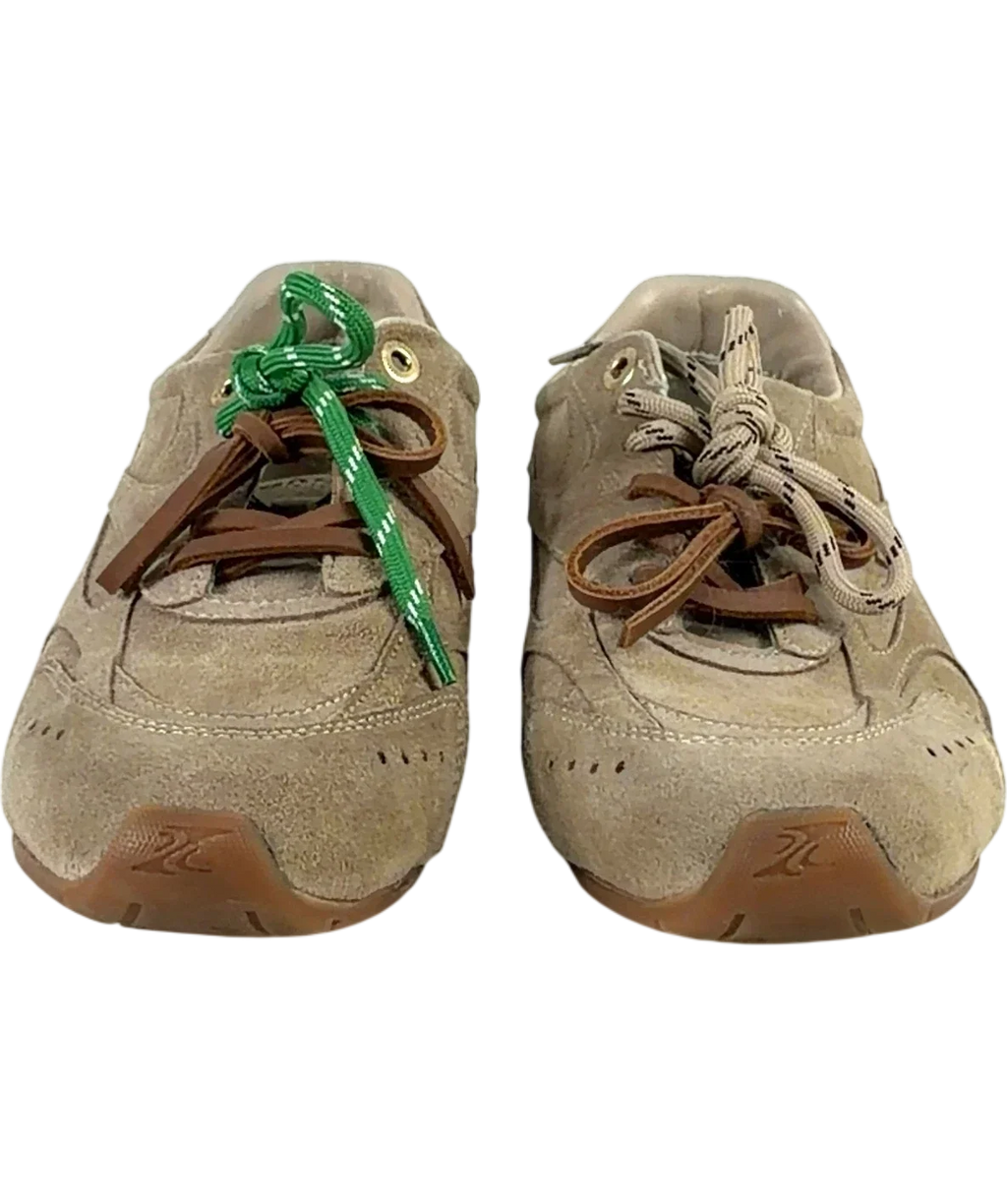 Bronx Beige Myr-aa Low Top Sneaker, size UK 6 EU 39 👠 — detail