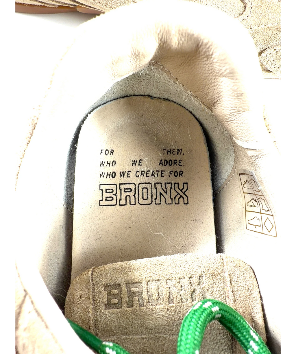 Bronx Beige Myr-aa Low Top Sneaker, size UK 6 EU 39 👠 — care label