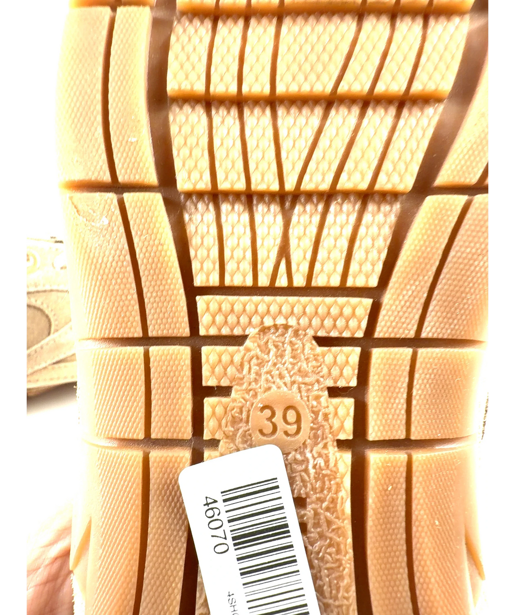 Bronx Beige Myr-aa Low Top Sneaker, size UK 6 EU 39 👠 — fabric detail