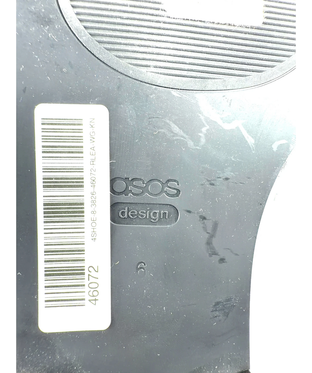 ASOS Black ASOS DESIGN, size UK 6 EU 39 👠 — fabric detail