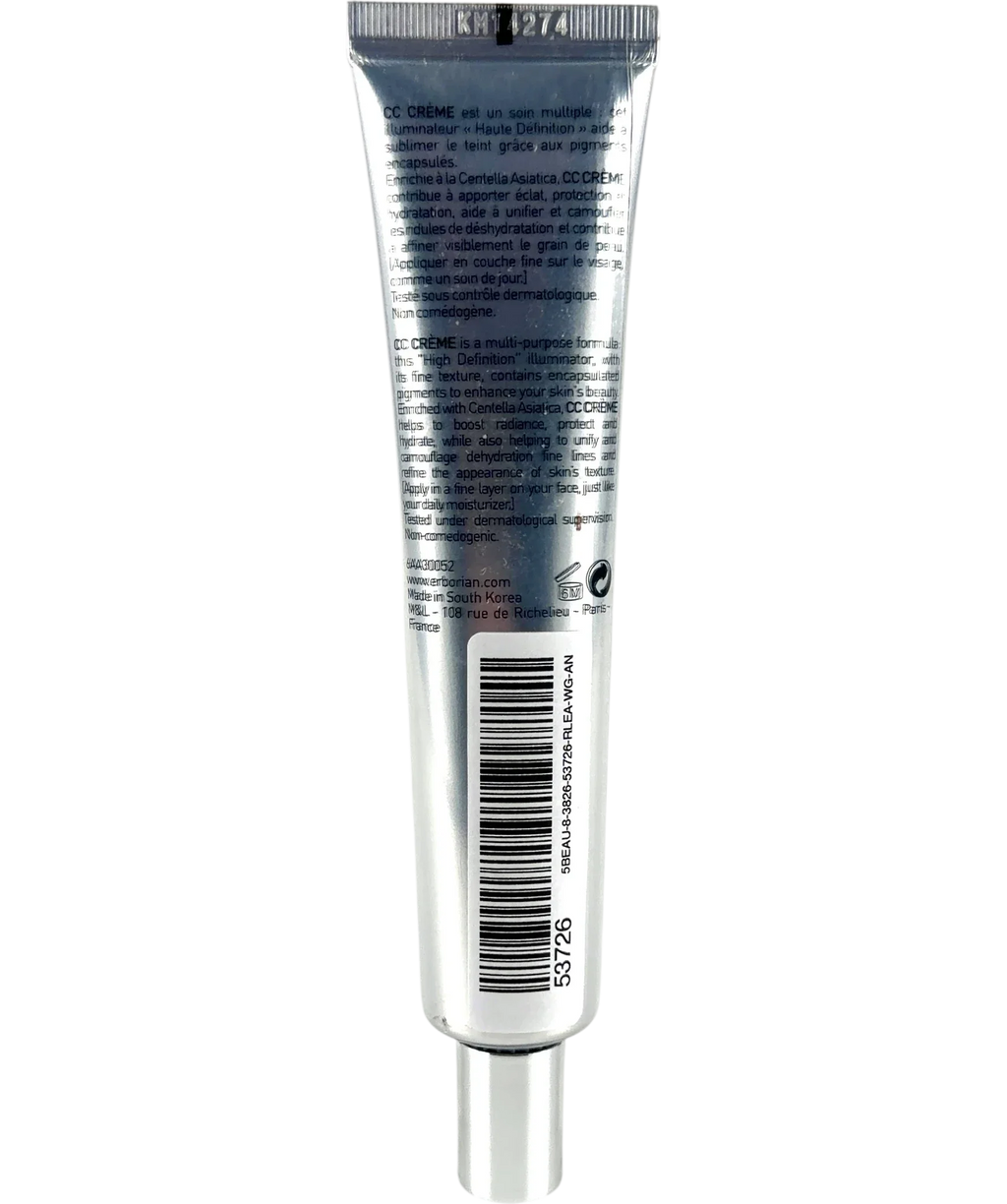 Erborian DORÉ CC CRÈME, size 45ml — back