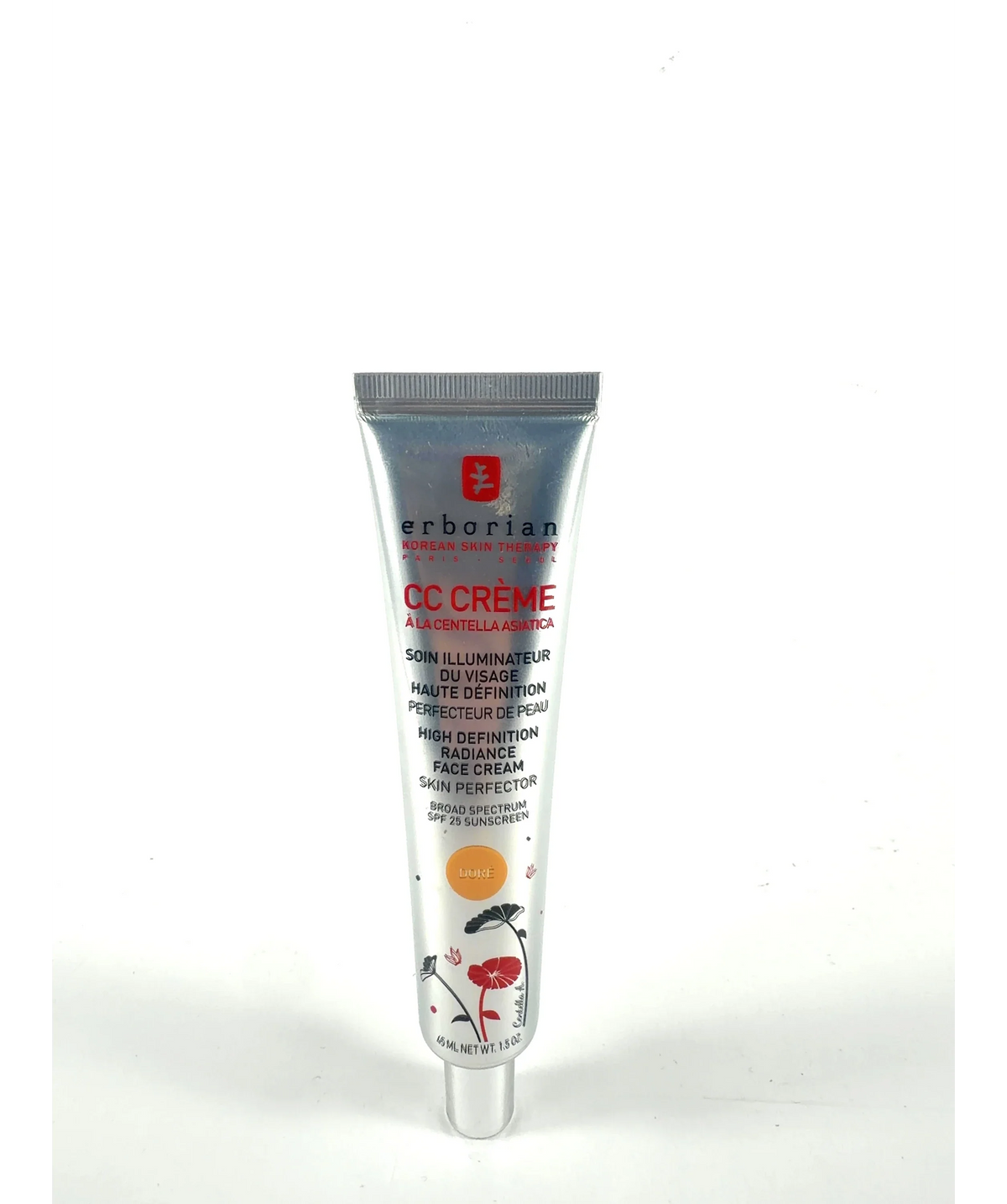 Erborian DORÉ CC CRÈME, size 45ml — label