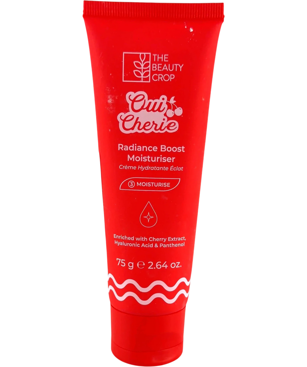 the beauty crop Oui Cherie Radiance Boost Moisturiser, size 75g — front