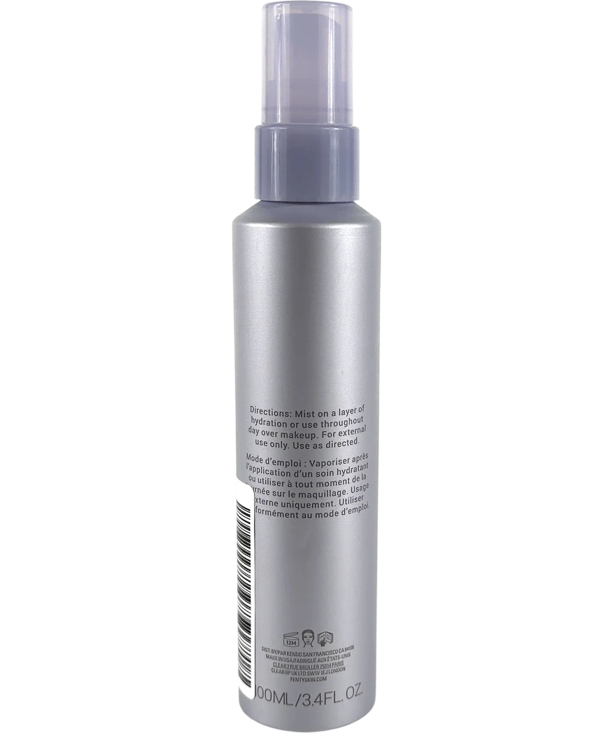 Fenty Dew N Plump Hydrating Nectar Face Mist, size 100ml — back