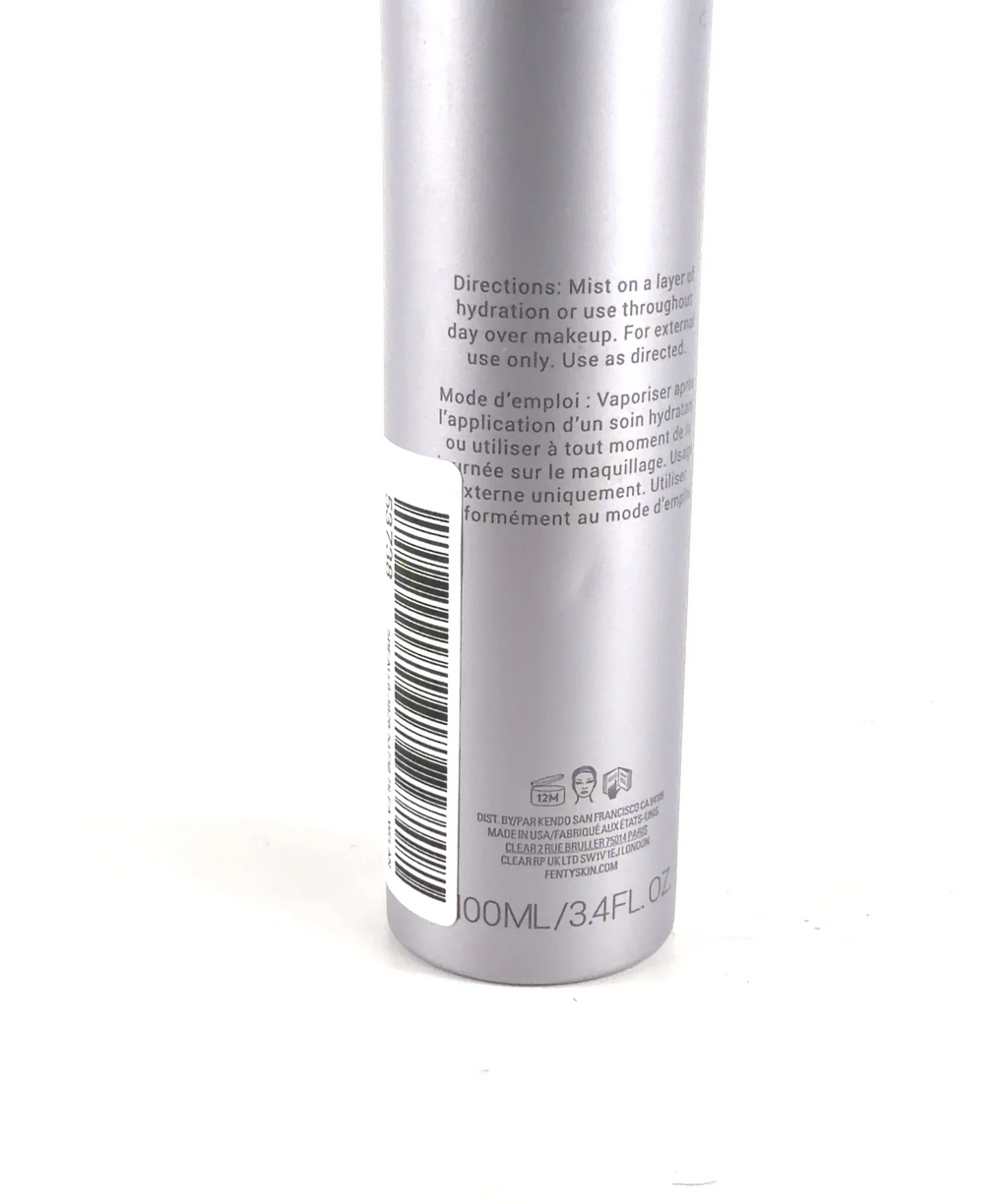 Fenty Dew N Plump Hydrating Nectar Face Mist, size 100ml — care label