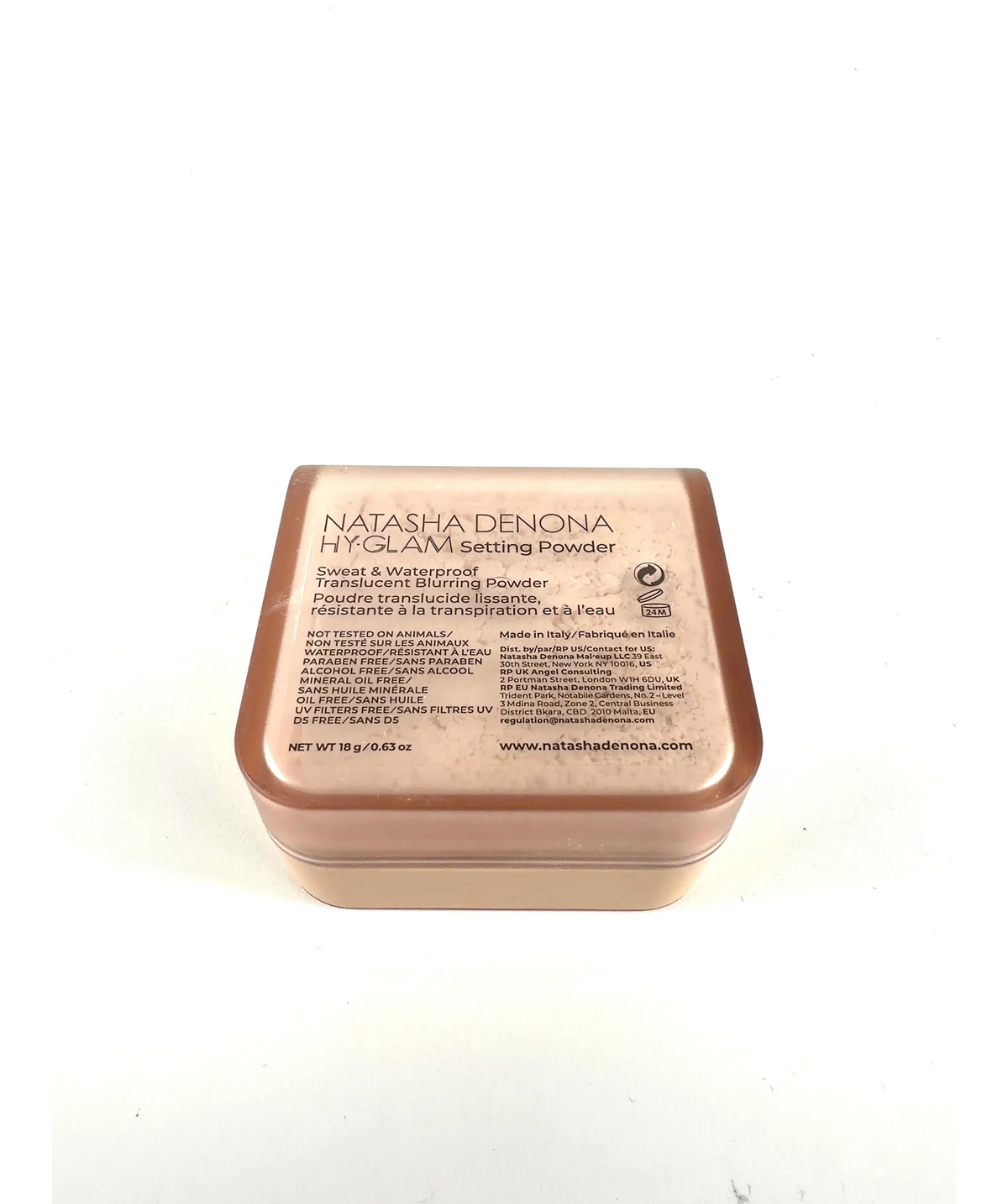 Natasha Denona Universal HY-GLAM Setting Powder, size 18g — detail