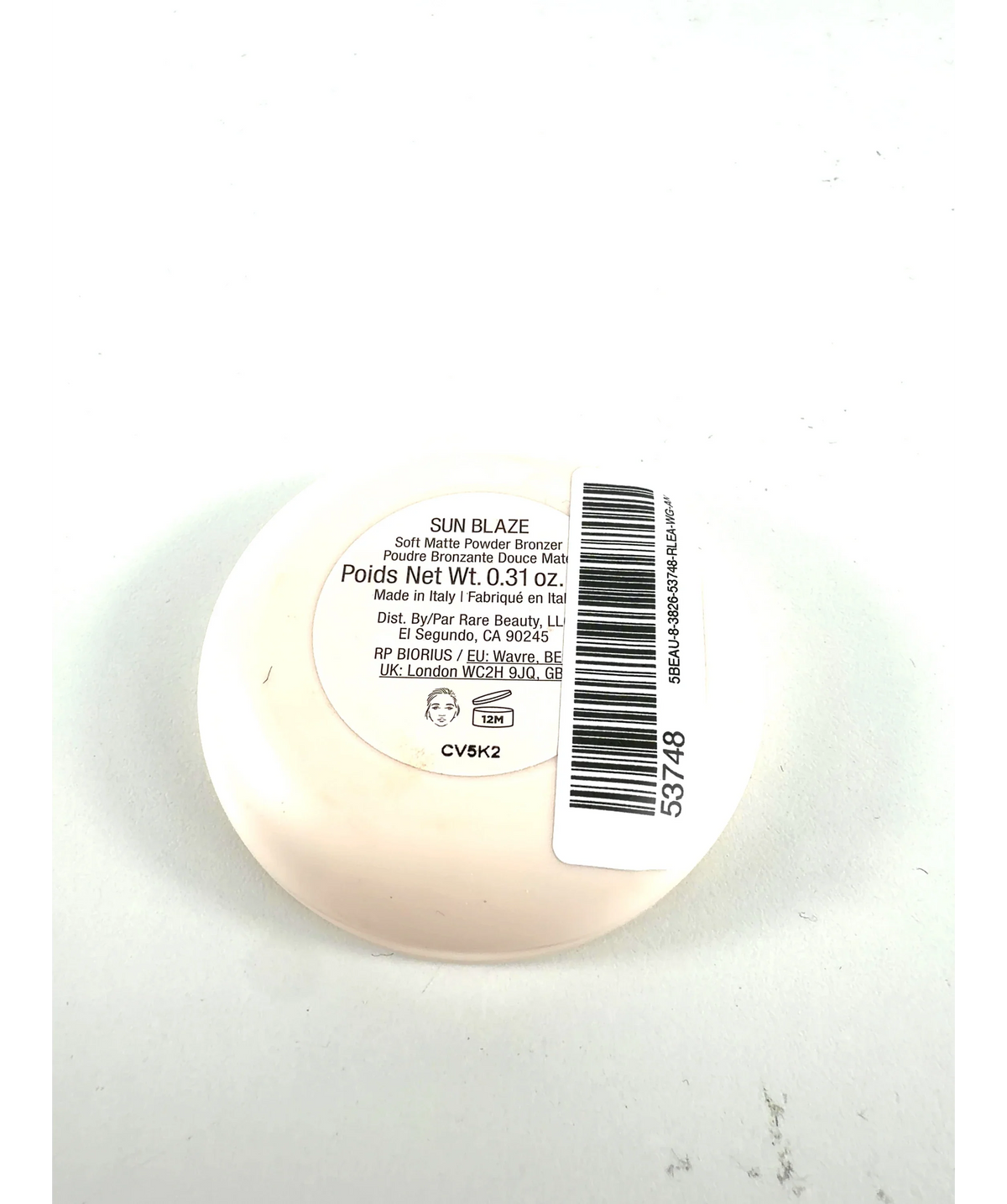 Rare Beauty SUN BLAZE Warm Wishes Soft Matte Powder Bronzer, size 0.31oz — detail