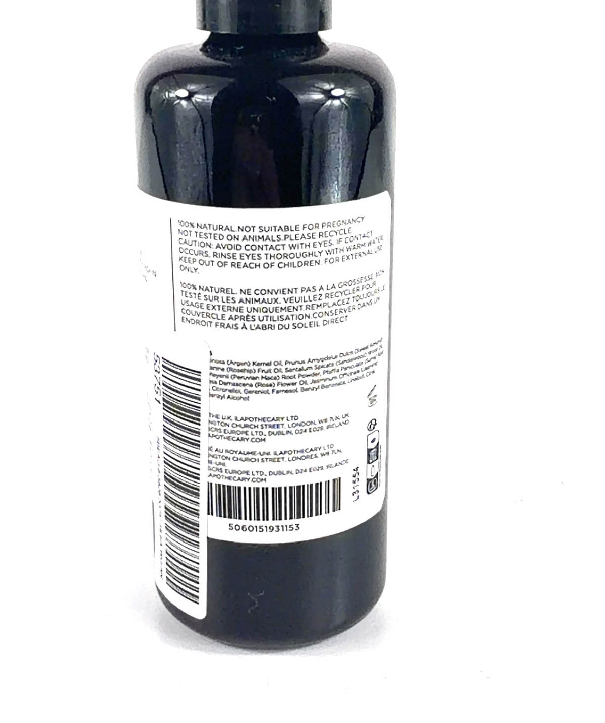 Ilapothecary Formula No. 19, size 100ml — fabric detail