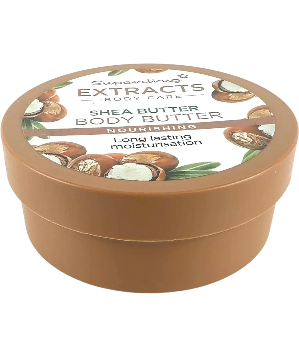 Superdrug Extracts Shea Body Butter 200ml, size 200ml — back