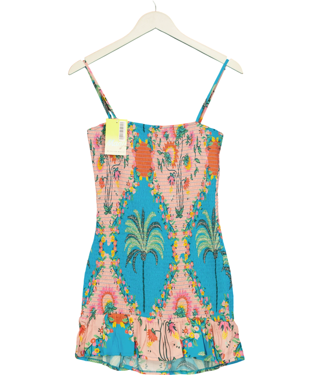 Maaji Multicoloured Zephyra Mini Dress, size UK S — front